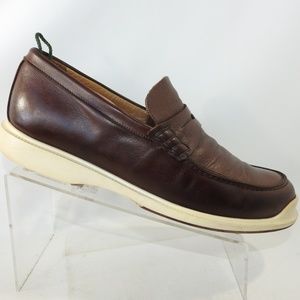 Giorgio Armani Size 10.5 Penny Loafers Mens B6A25